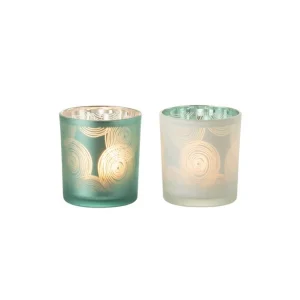 Photophore spirales verre small par Esprit Déco - Magasin décoration à Estaires - 2