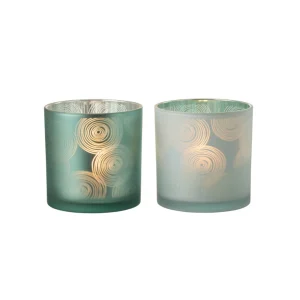 Photophore spirales verre large par Esprit Déco - Magasin décoration à Estaires - 2