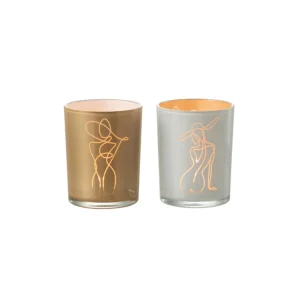 Photophore Lady verre medium par Esprit Déco - Magasin décoration à Estaires - 2