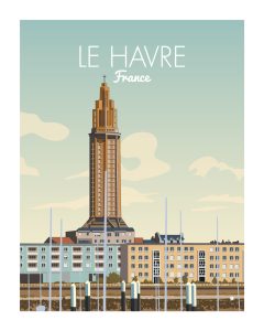 CADRE COLLECTION TOURISTIQUE LE HAVRE