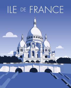 CADRE COLLECTION TOURISTIQUE PARIS