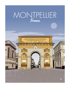CADRE COLLECTION TOURISTIQUE MONTPELLIER
