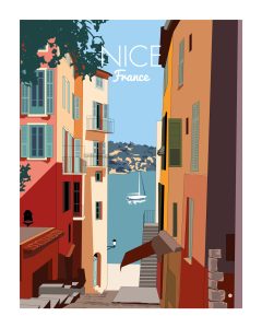 CADRE COLLECTION TOURISTIQUE NICE