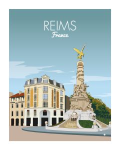 CADRE COLLECTION TOURISTIQUE REIMS