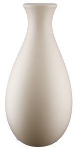 Vase à bouteille OPACO beige Hauteur : 20,5 cm