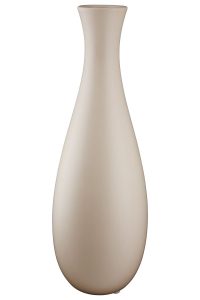 Vase à bouteille OPACO beige Hauteur : 30,5 cm