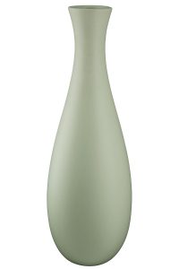 Vase à bouteille OPACO vert Hauteur : 30,5 cm