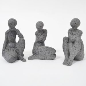 GALACTICA statue assise 31cm
