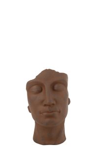 Cachepot David Argile Rouille Small