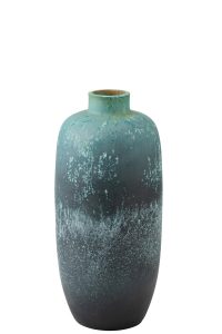 Vase Vintage Ceramique Azur Medium