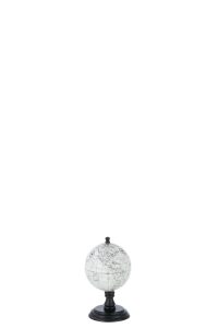 Globe Sur Pied Bois Gris/Noir Extra Small