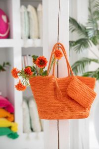 Sac de plage orange